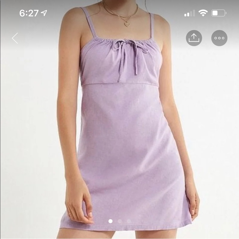 Urban Outfitters Lavender Babydoll Dress
